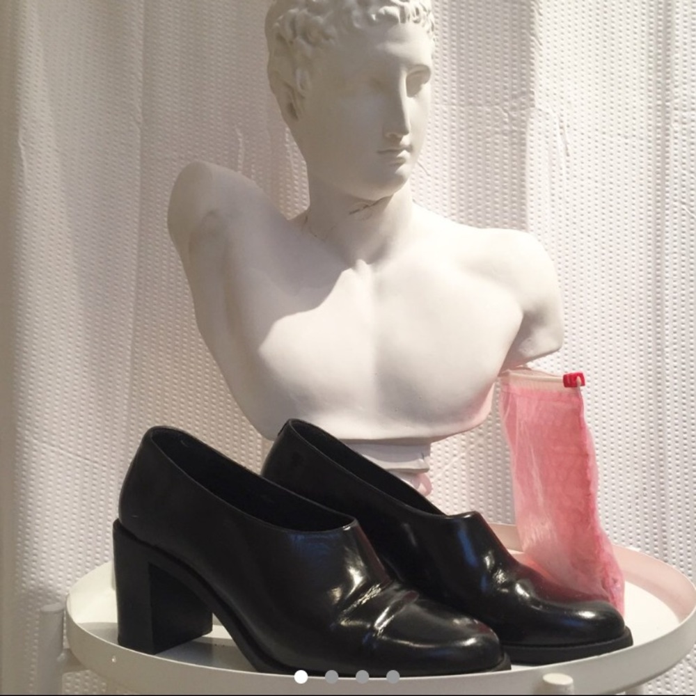 COS Slip On Leather Booties sz 9.5